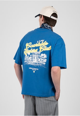 T-Shirt 'Athletic & Health Club' Prohibited en bleu