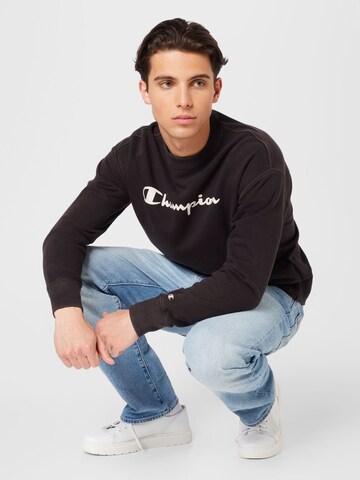 Champion Authentic Athletic Apparel Sweatshirt in Schwarz