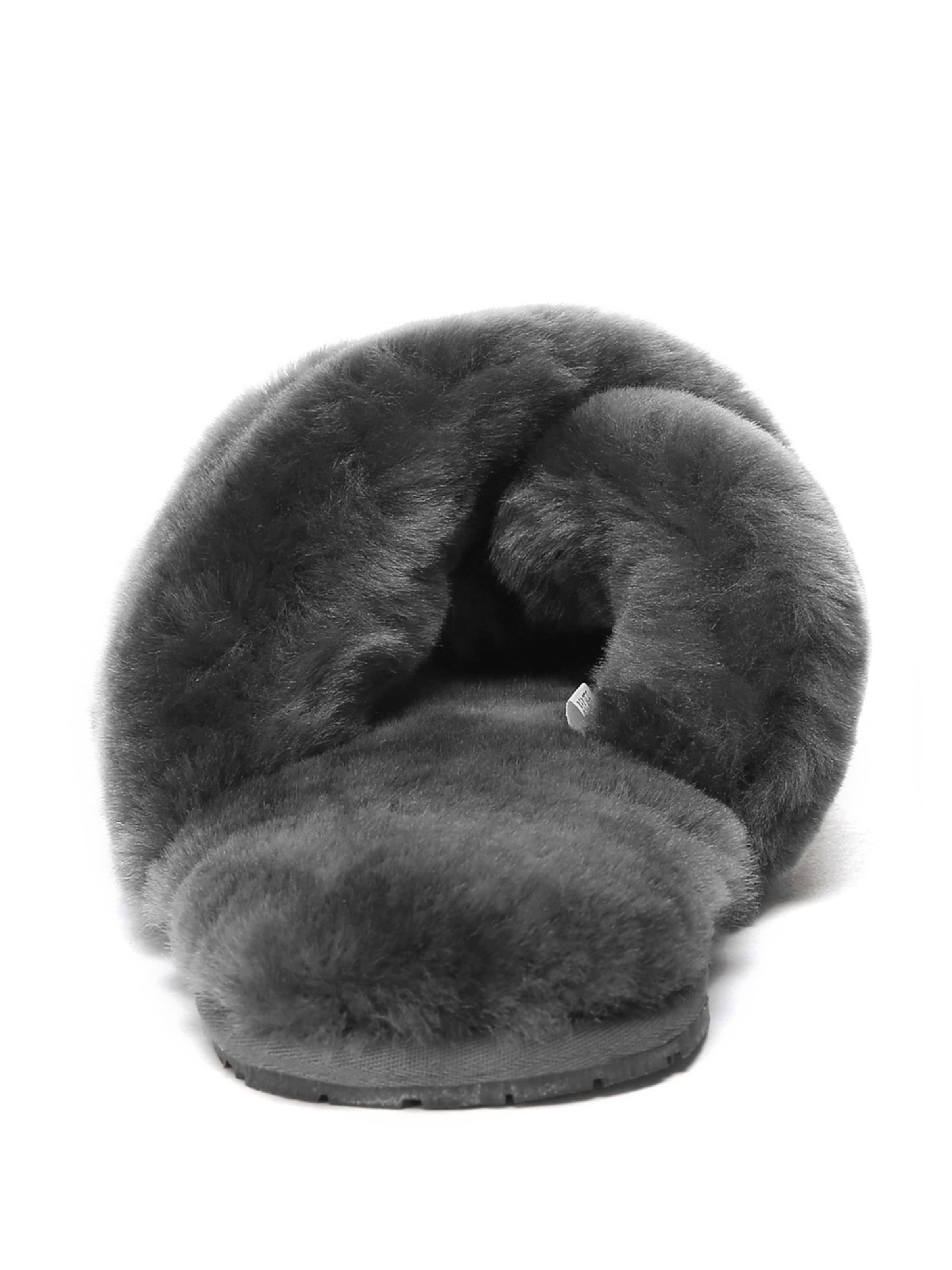 Papuci de casă 'Dove' de la Everau pe gri