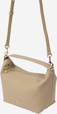 TOMMY HILFIGER Schoudertas in Beige: voorkant