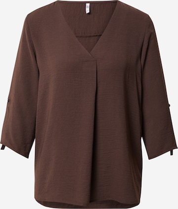 JDY Blouse 'DIVYA' in Brown: front