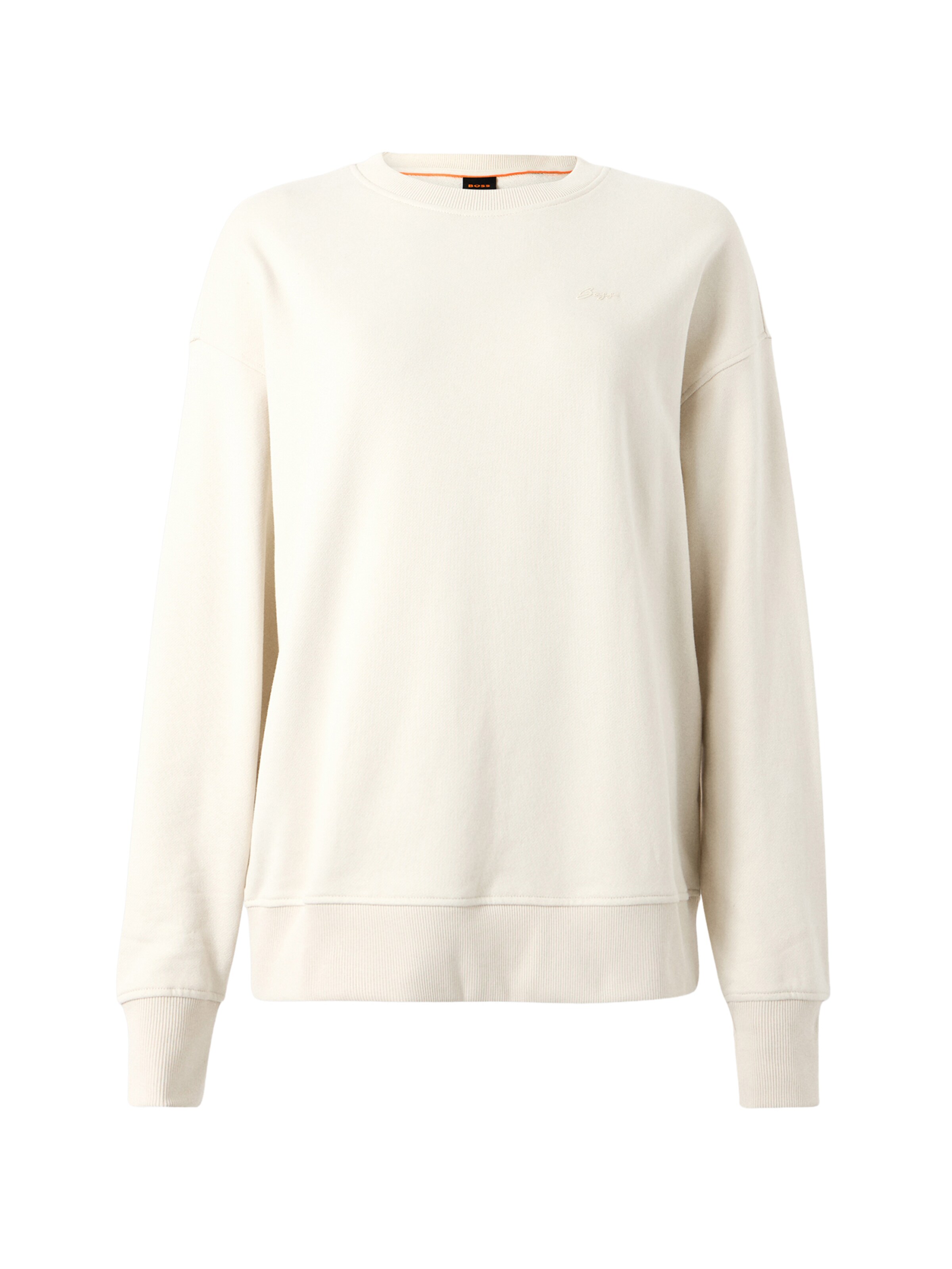 BOSS Sweatshirt 'C_Eteia_5' in White: front