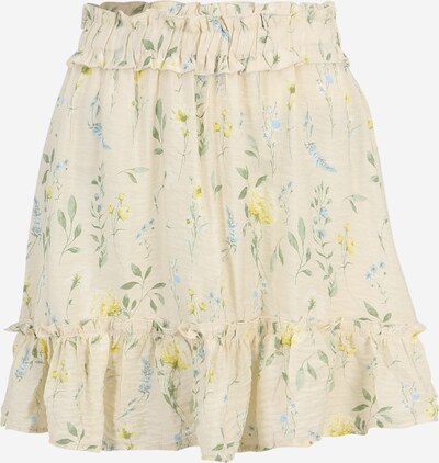 Vero Moda Petite Skirt 'JOSIE' in Cream / Light blue / Yellow / Olive, Item view