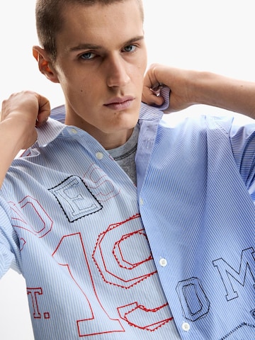 Desigual Regular fit Πουκάμισο σε μπλε