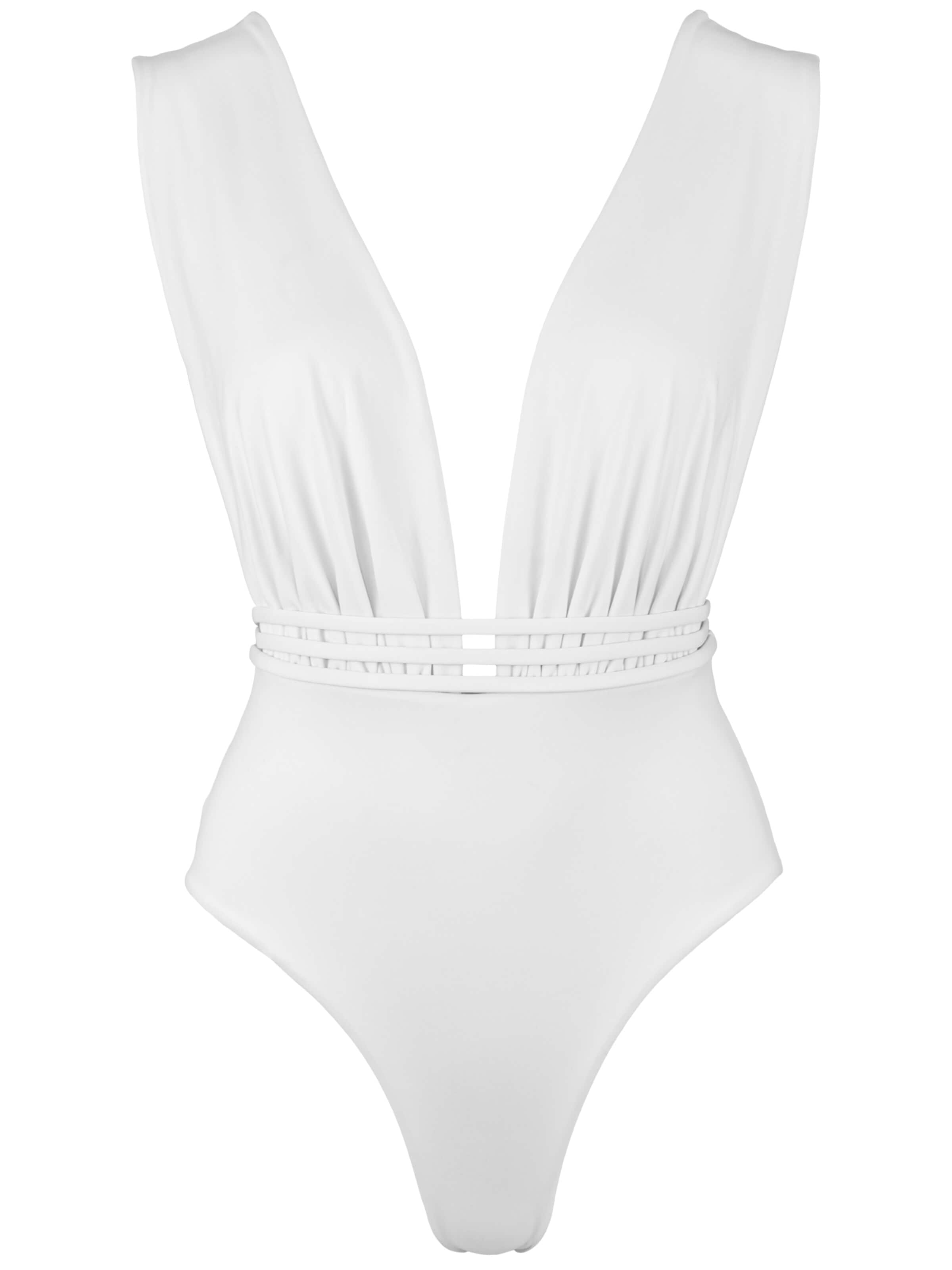 SEA ME SWIM Swimsuit 'ARIDÈE' in White: front