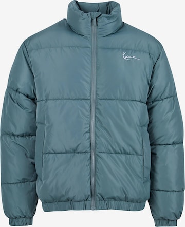 Karl Kani Winter Jacket in Green: front