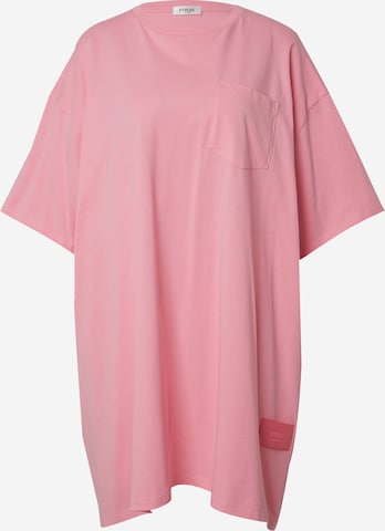 REPLAY Φόρεμα σε ροζ: μπροστά