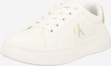 balta Calvin Klein Jeans Sportbačiai 'ANNIE': priekis
