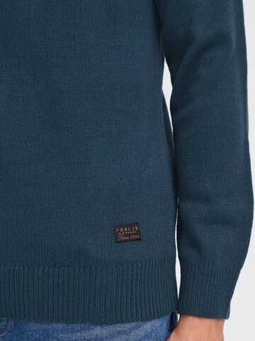 !Solid Trui ' SDBABAK ' in Blauw