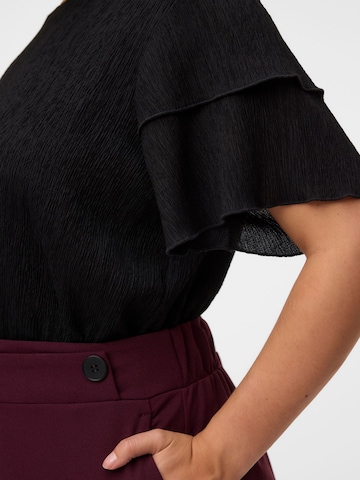 T-shirt 'VMCAmanda' Vero Moda Curve en noir