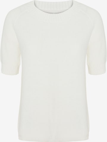 Pull-over 'Teresa' TATUUM en blanc : devant