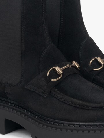 Estro - Botas Chelsea '09-3817' en negro