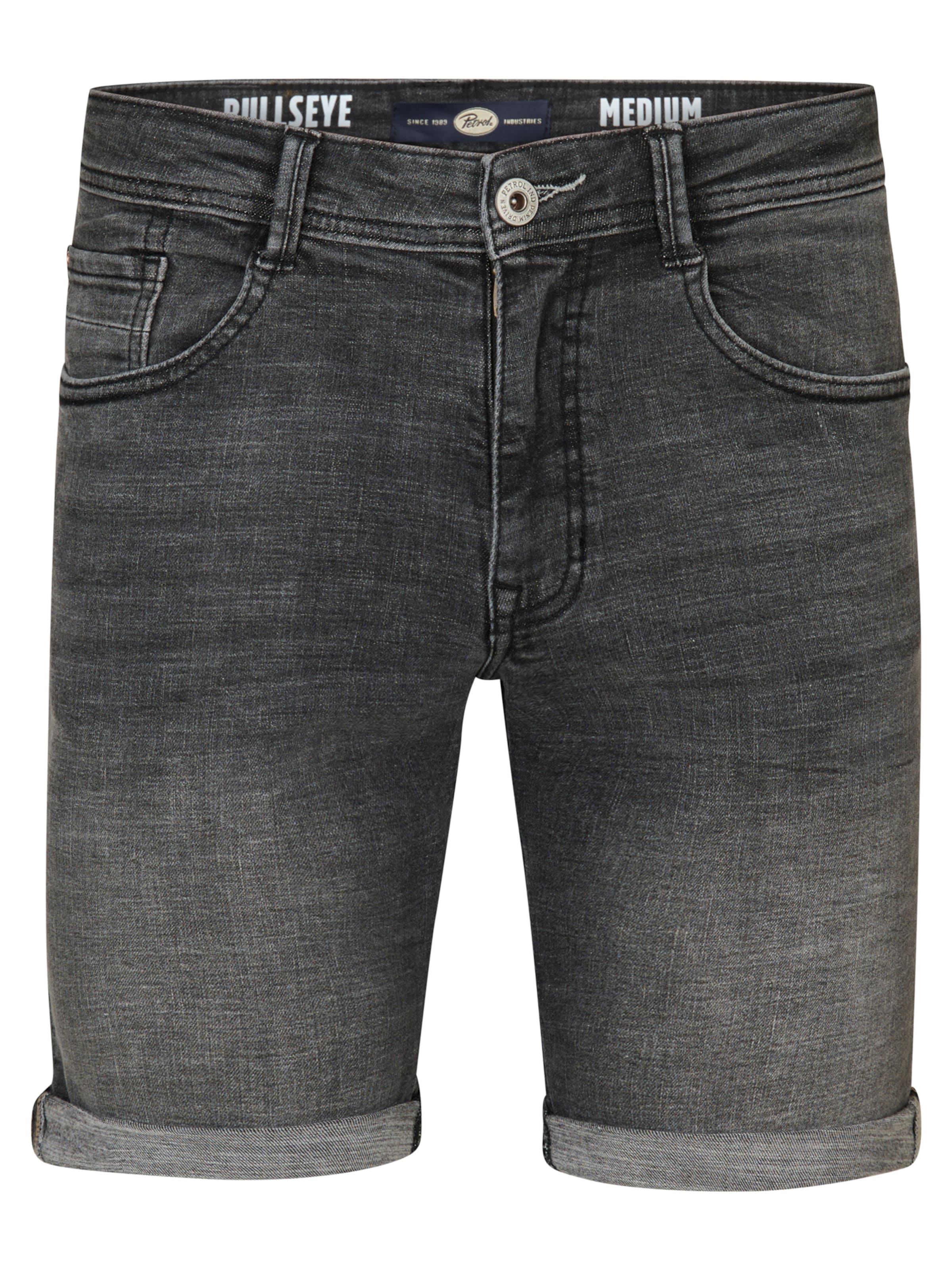 Petrol Industries tavaline Teksapüksid 'Sail', värv must: eest vaates