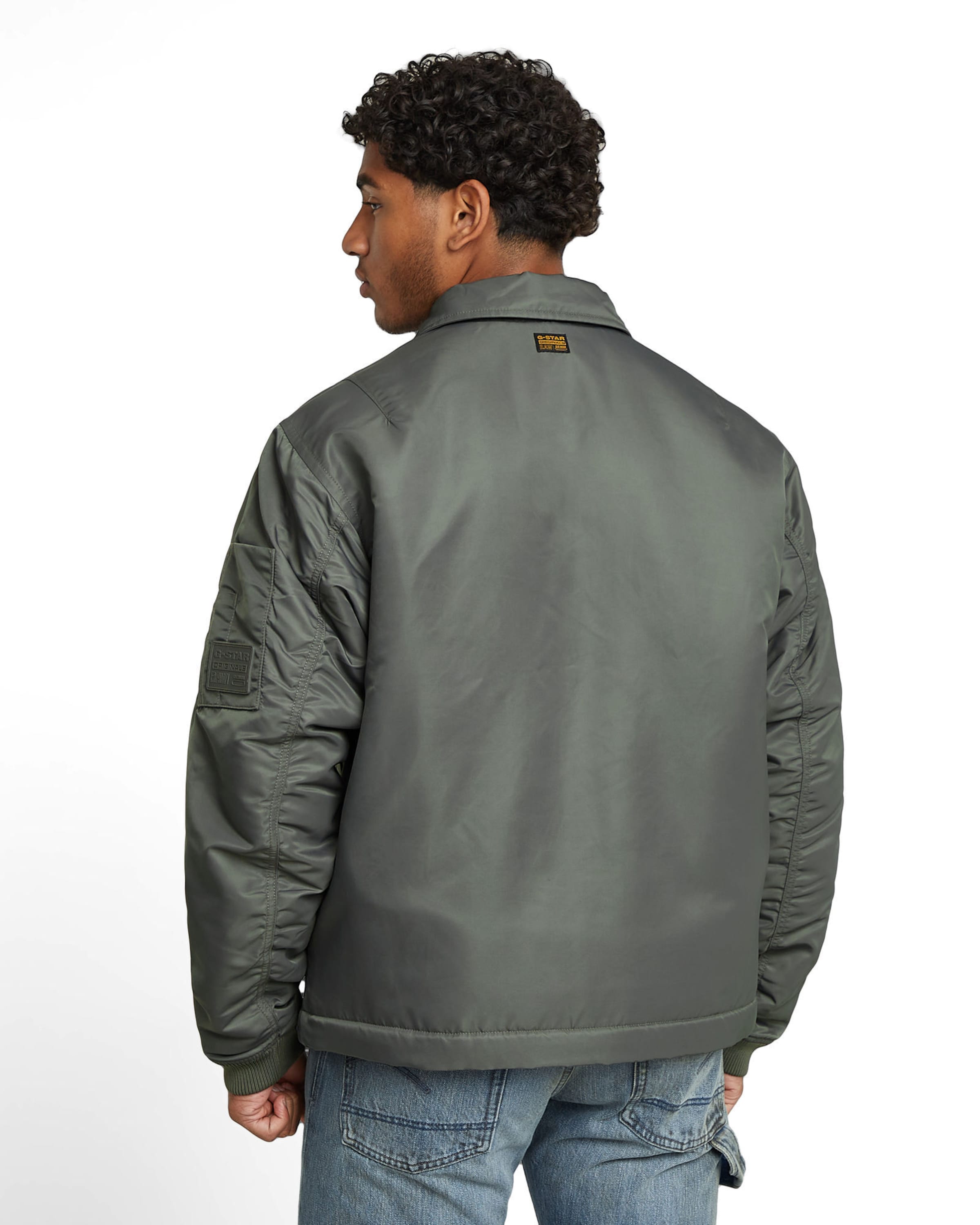 G-STAR Tussenjas 'Padded Bomber' in Grijs