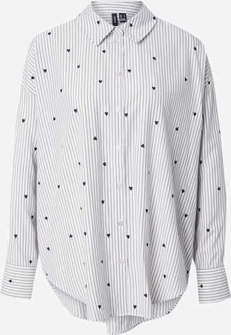 VERO MODA Blus 'VMNora' i vit: framsida