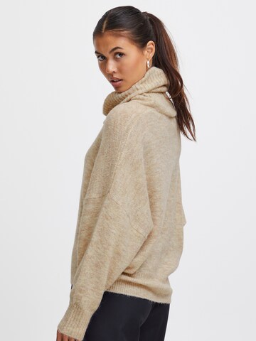 Pull-over 'KAMARA' ICHI en beige