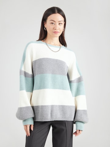 ABOUT YOU Oversize pulóver 'Mina' - szürke: elől