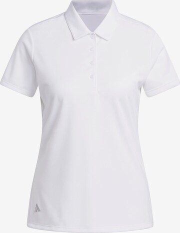 ADIDAS GOLF Performance Shirt in White: front