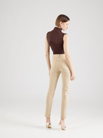 ZABAIONE Slimfit Jeans 'Jo44y' in Beige