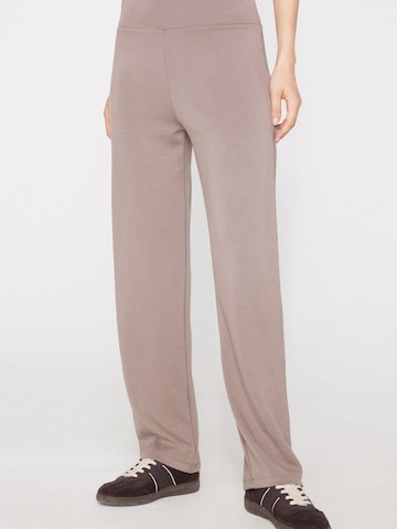 Tezenis Loose fit Pants in Brown: front