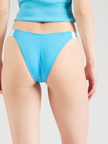 Calvin Klein Swimwear Regular Bikinihose 'META LEGACY' in Blau