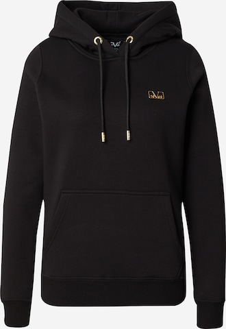 19V69 ITALIA Sweatshirt 'BURNER' i svart: framsida
