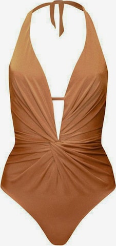 Maillot de bain Rivus en marron : devant