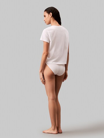 Chemise de nuit Calvin Klein Underwear en blanc