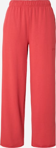Wide Leg Pantalon GAP en rouge : devant