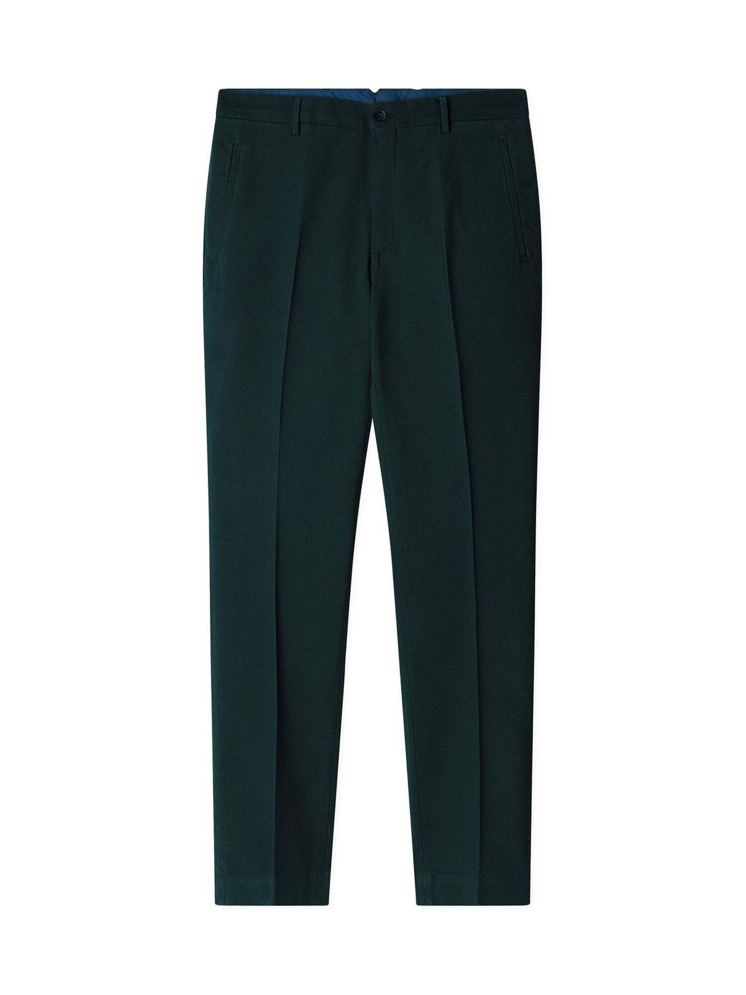 Hackett London Chino in Groen: voorkant