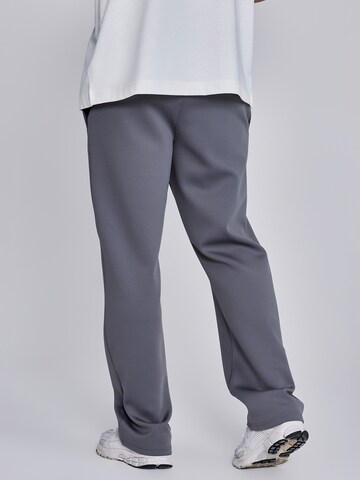 SikSilk Loose fit Sports trousers 'Essentials Poly' in Grey