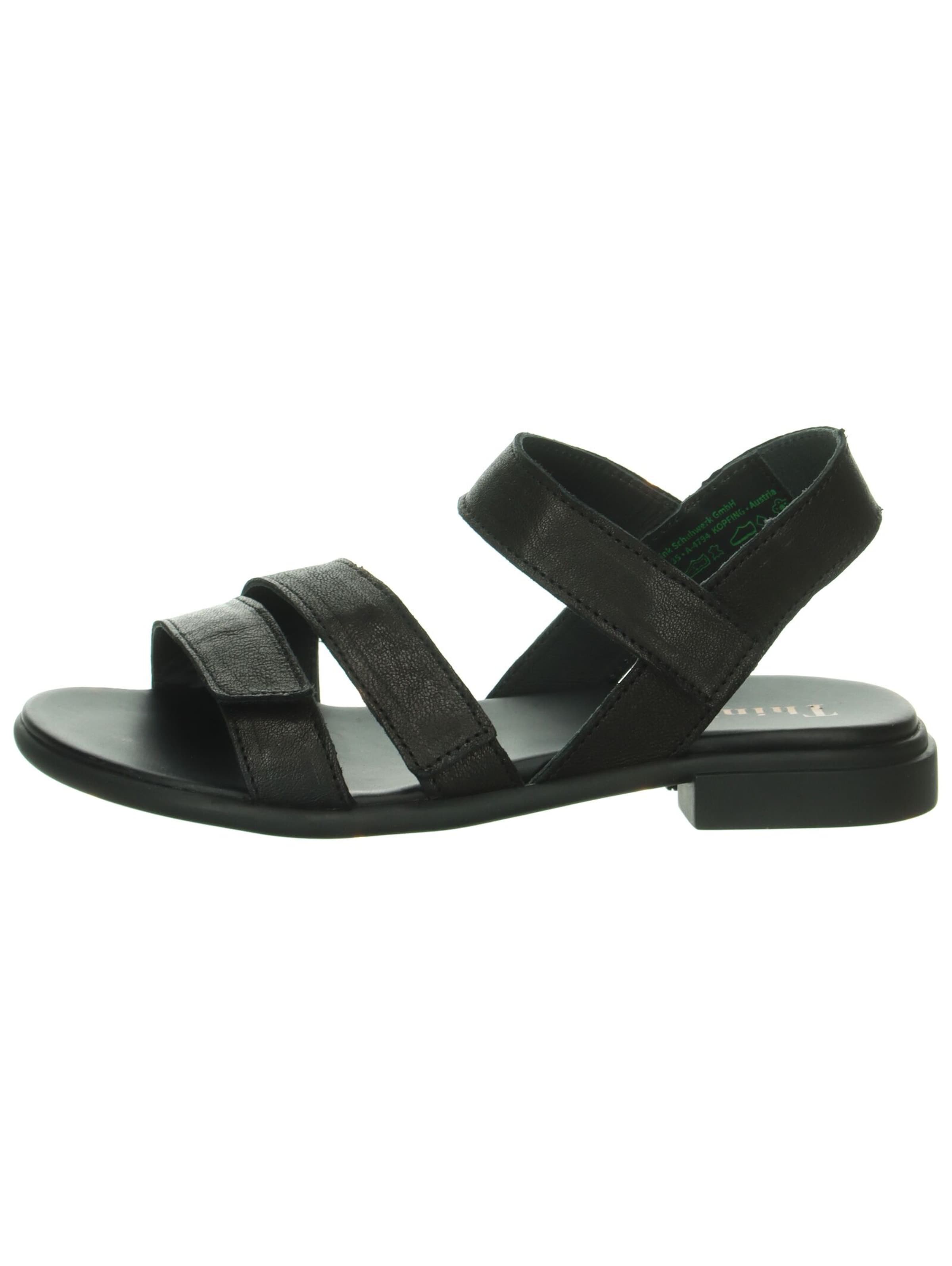 THINK! Sandale 'Kamaa' in Schwarz