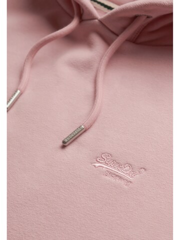 Superdry Sweatshirt 'Essential' in Rood