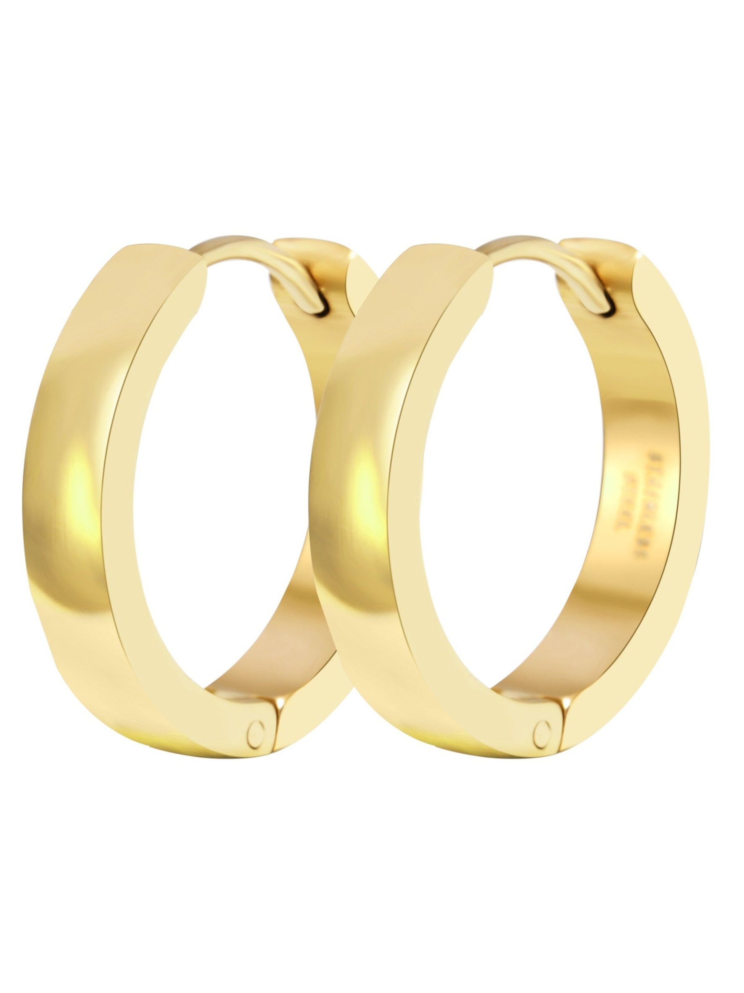 Akzent Earrings 'Jolina, langlebig' in Gold: front