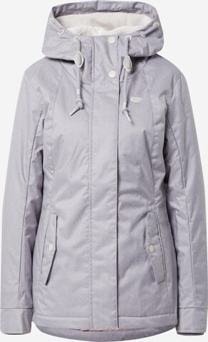 Ragwear Between-Seasons Parka 'Monadde' in Grey: front