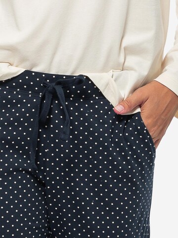 SCHIESSER Pyjama 'Cotton' in Wit