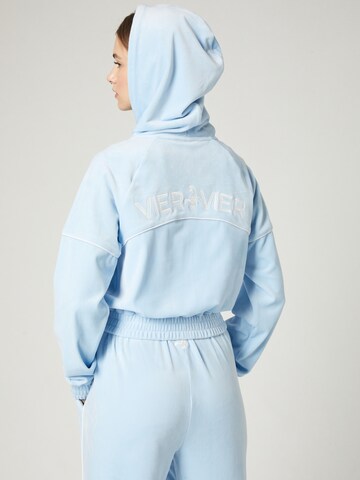 VIERVIER Sweat jacket 'Rosa' in Blue