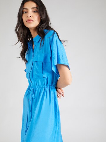 VERO MODA Shirt dress 'IRIS' in Blue