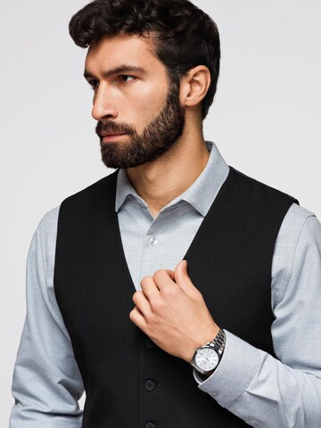 Ombre Suit vest in Black