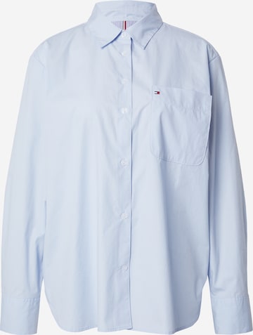 TOMMY HILFIGER Bluse 'Essential' i blå: forside