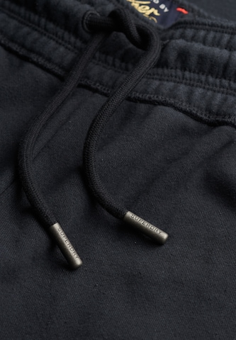 Superdry Regular Broek in Blauw