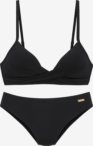 LASCANA Bikini in Schwarz: Vorderseite