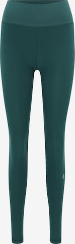 OCEANSAPART - Skinny Leggings 'Beverly' en verde: frente
