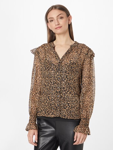 DKNY Blouse in Brown: front