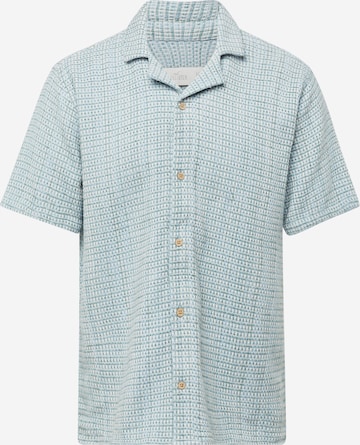 HOLLISTER - Regular Fit Casaco de malha em azul: frente