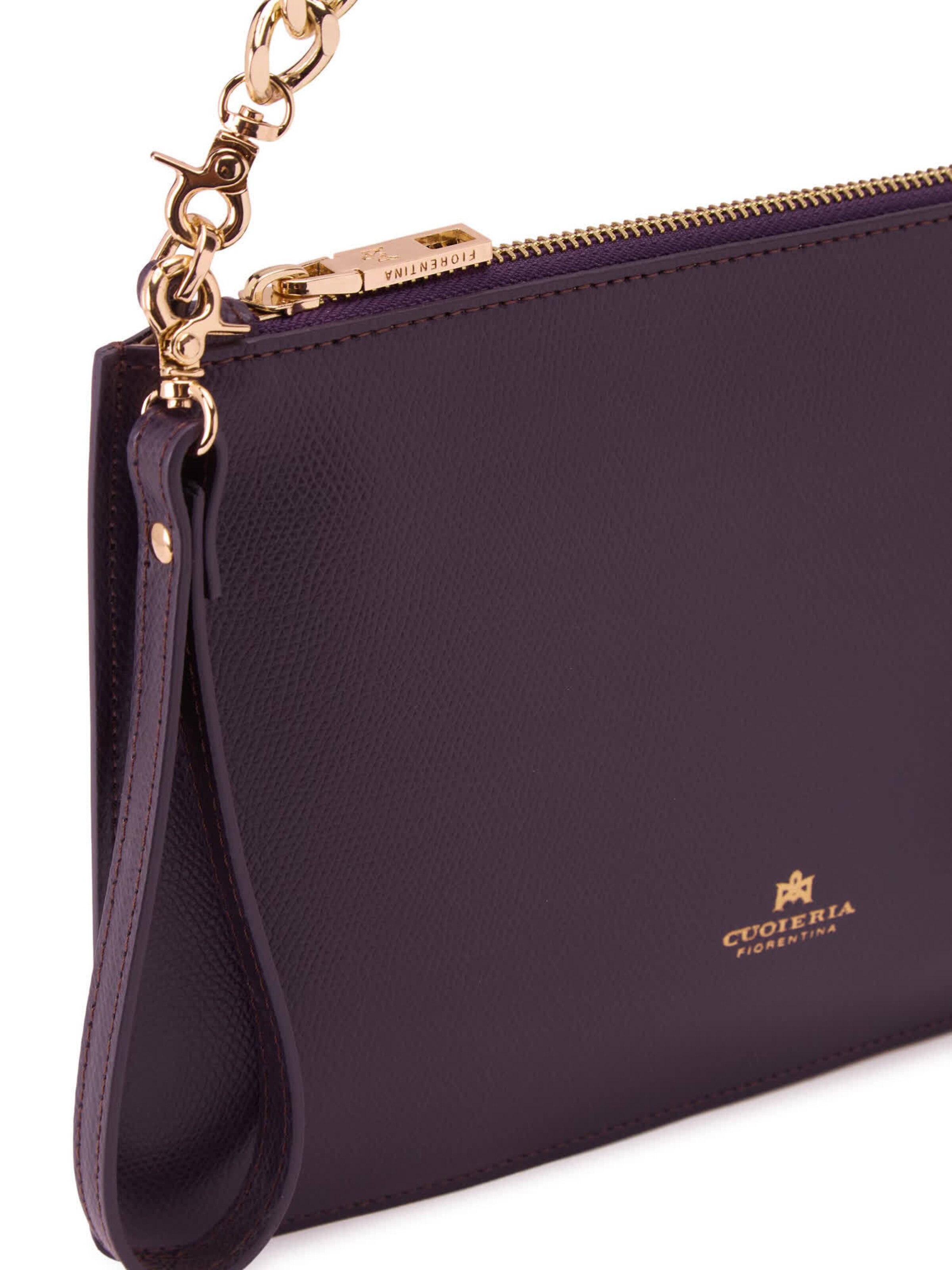 Pochette 'BELLA' Cuoieria Fiorentina en violet