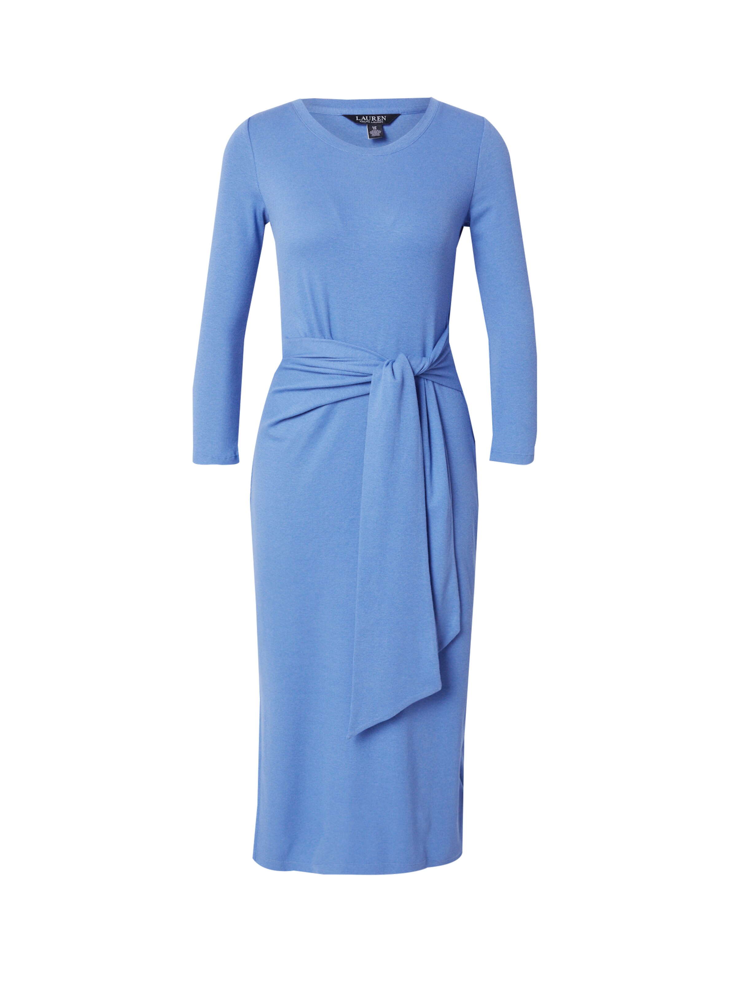 Rochie de la Lauren Ralph Lauren pe albastru: față