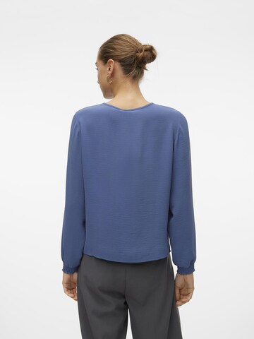 VERO MODA Bluse in Blau