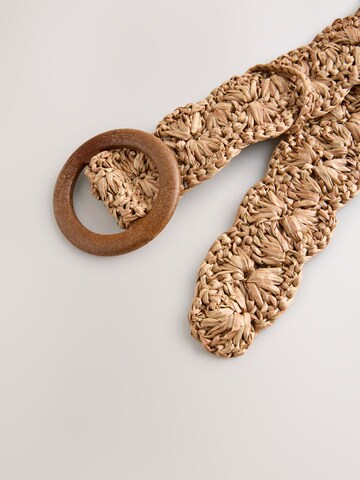 Next Ремень в Бежевый