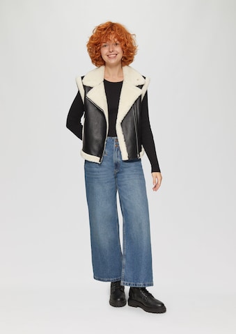 Wide Leg Jean 'Catie' QS en bleu